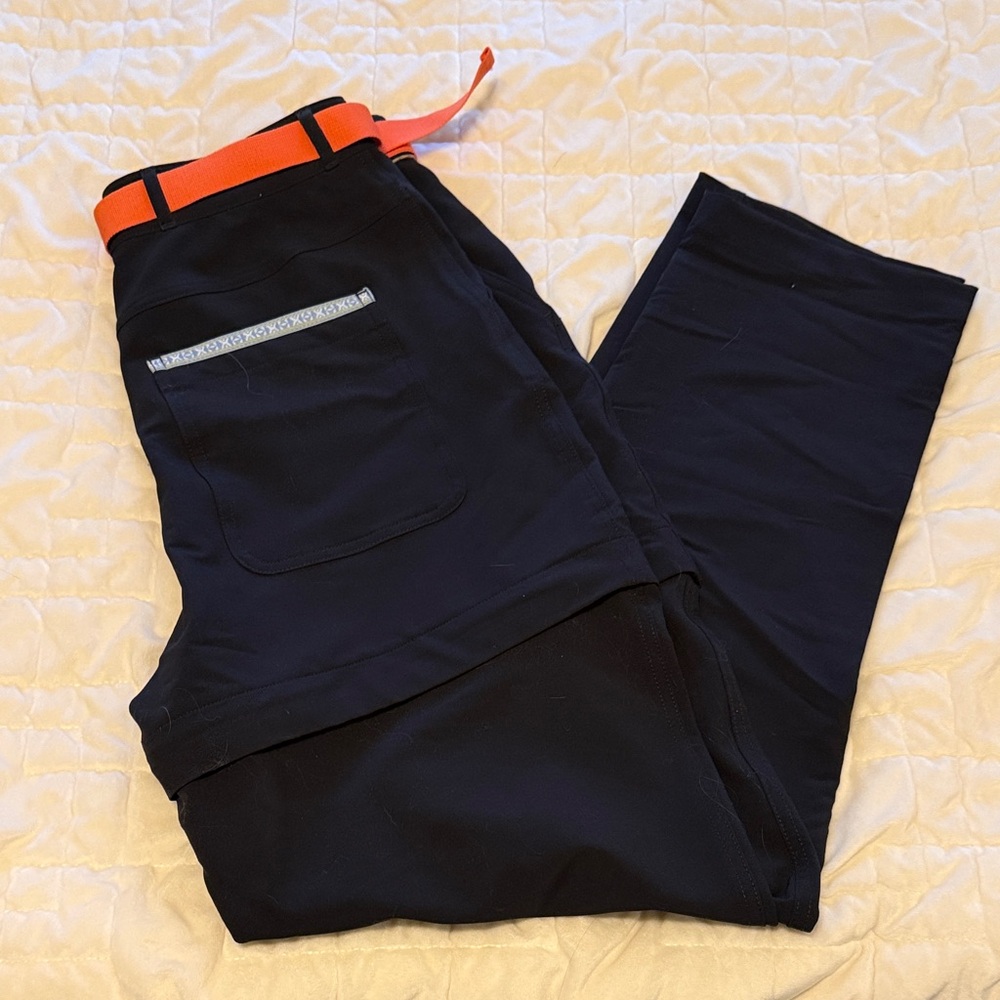 Women’s Black Hiking with Orange Belt